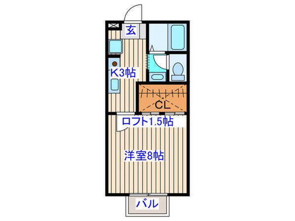 フォンテ－ヌ・中山の物件間取画像